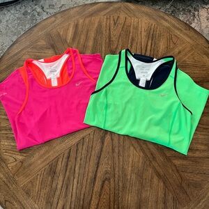 Set of 2 Nike Women’s Dri-FIT Athletic Tops